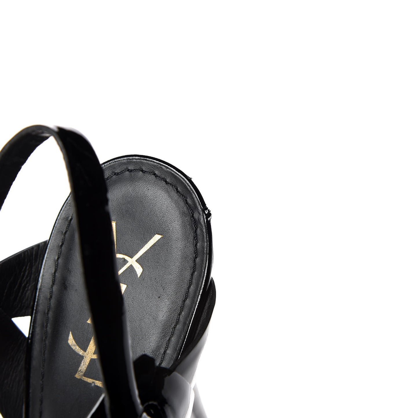 Patent Tribute 105 Platform Sandals 42 Black