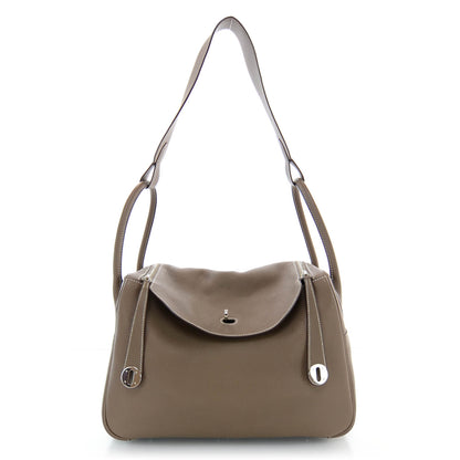 Hermes Taurillon Clemence Lindy 34 Etoupe 1 of 8