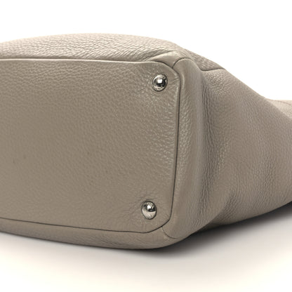 Prada Vitello Daino Side Pocket Tote Argilla 9 of 9