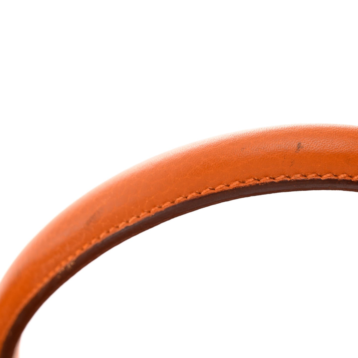 Taurillon Clemence JPG Birkin 42 Orange