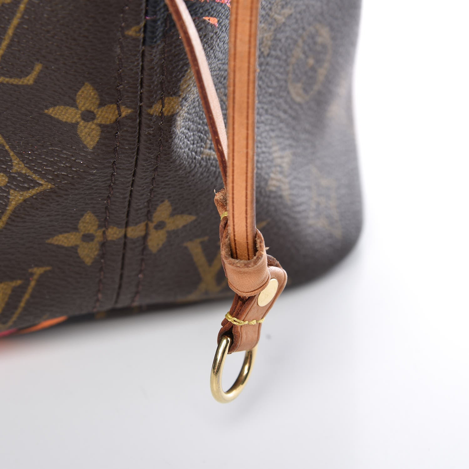 Louis Vuitton Monogram Roses Neverfull MM 33 of 37