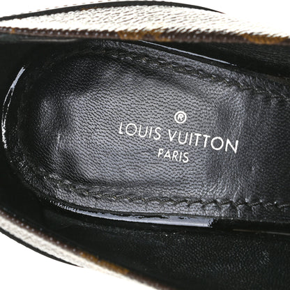 Louis Vuitton Monogram Cherie Pumps 37.5 Black 7 of 13