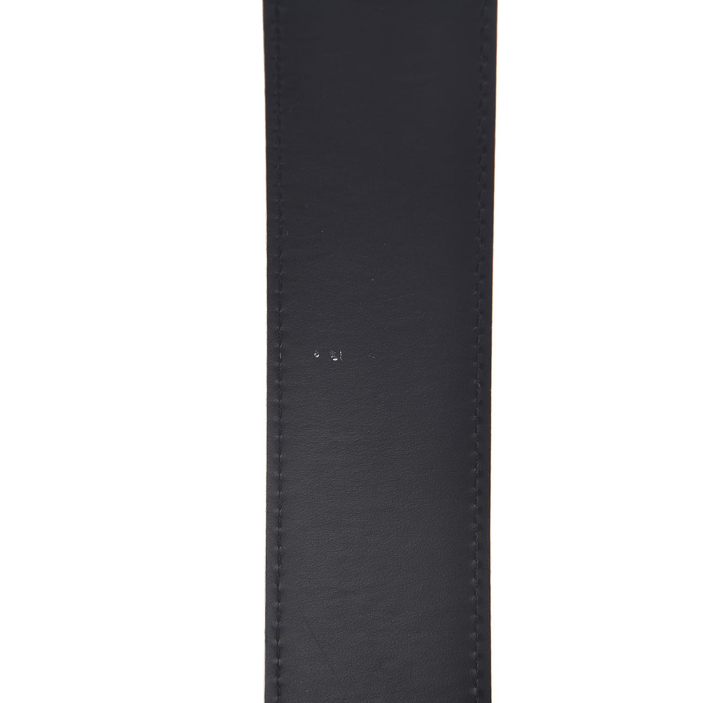 Calfskin Monogram 40mm LV Initiales Reversible Belt 85 34 Black