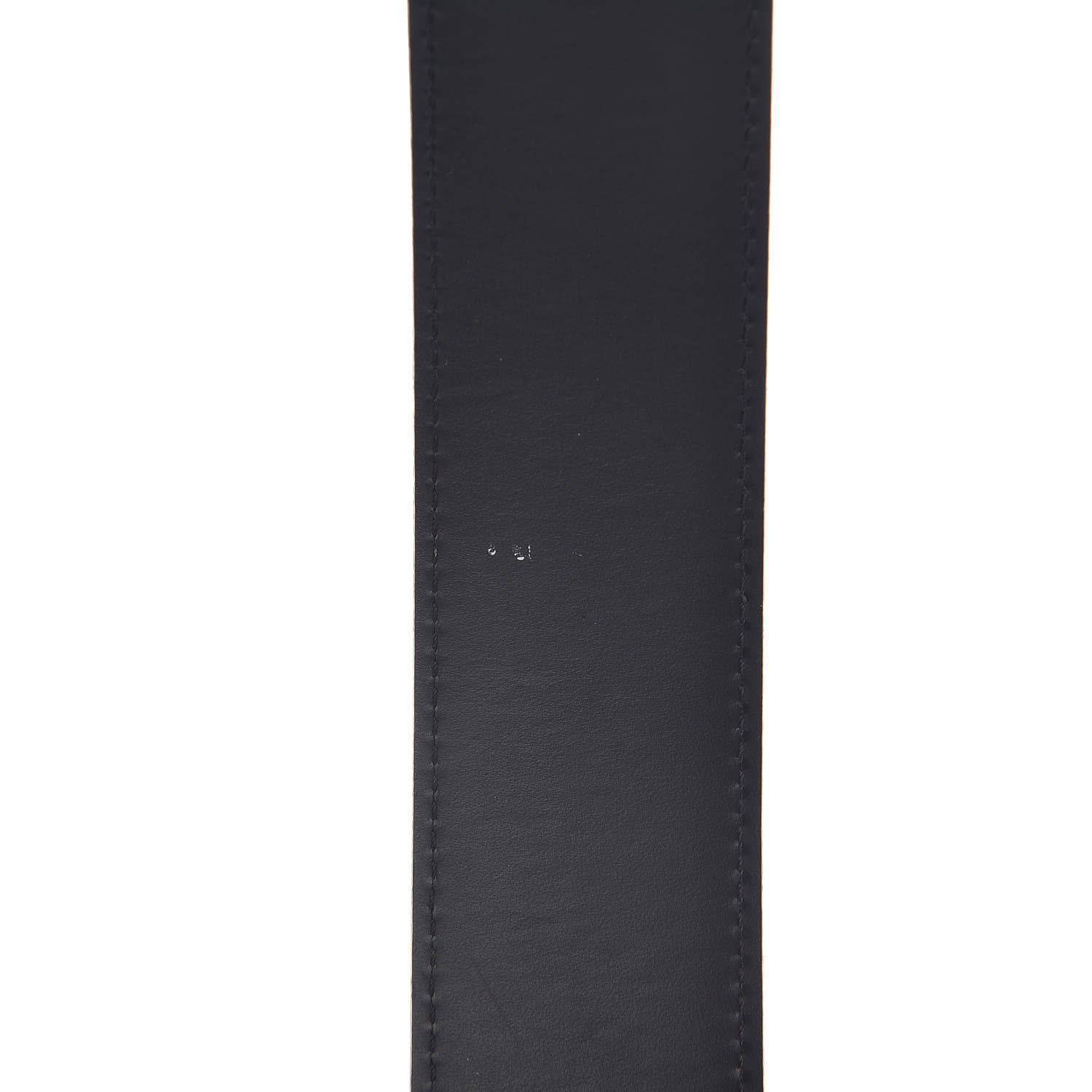 Louis Vuitton Calfskin Monogram 40mm LV Initiales Reversible Belt 85 34 Black 10 of 10
