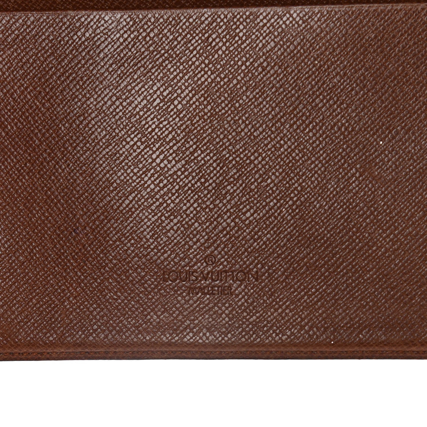 Louis Vuitton Monogram Simple Checkbook Holder Wallet Cover 6 of 17