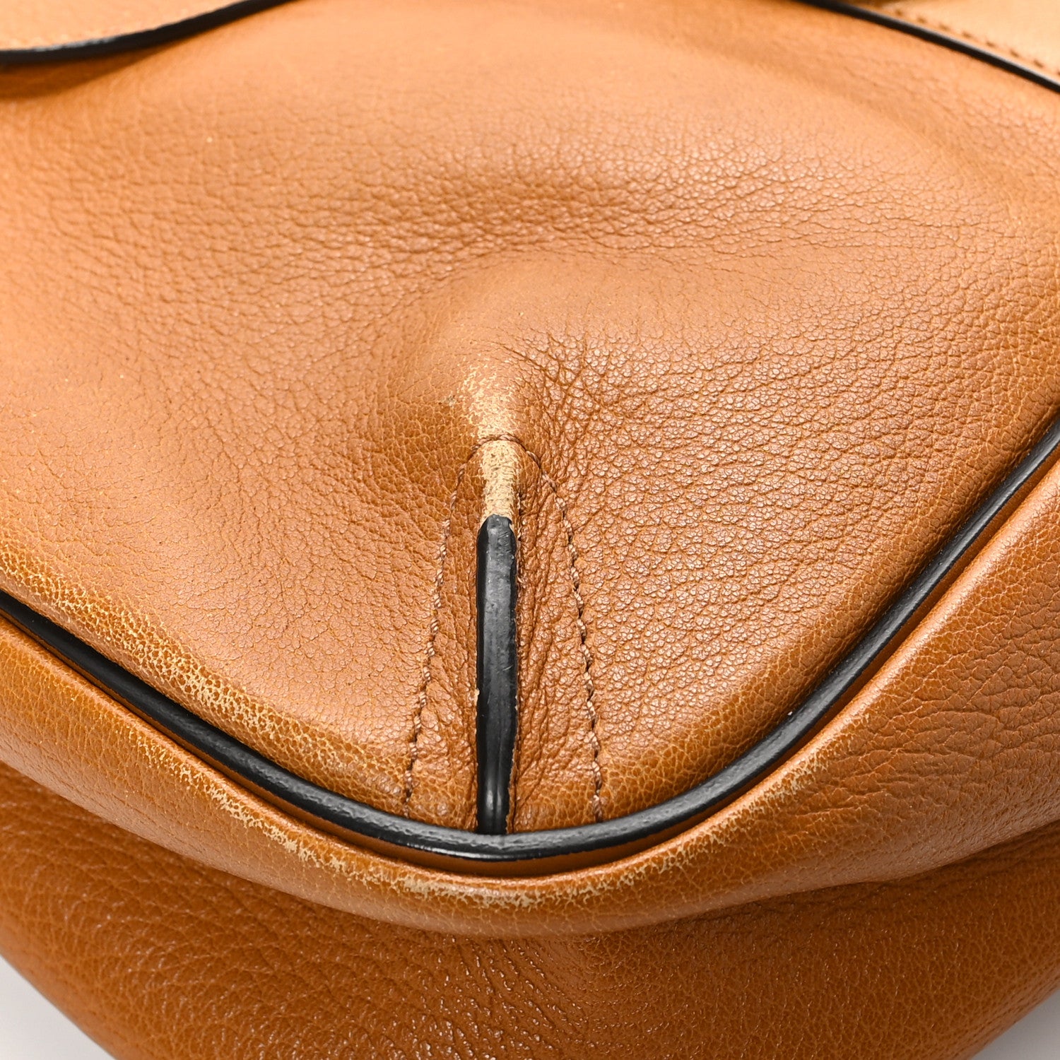 Chloe Grained Lambskin Medium Lexa Shoulder Bag Mustard Brown 9 of 12