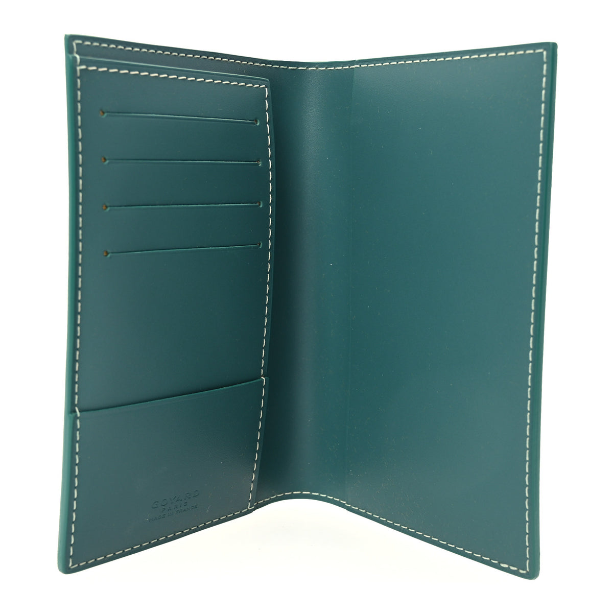 Goyard Goyardine Grenelle Passport Wallet Green 5 of 8