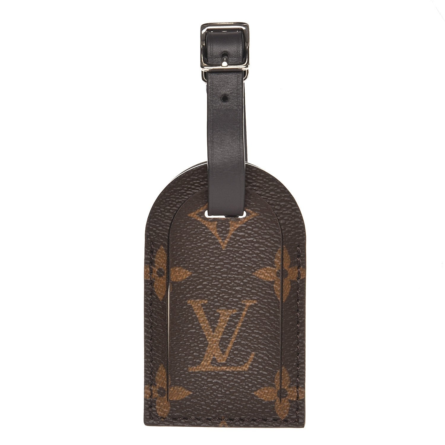 Louis Vuitton Monogram Luggage Tag Black 1 of 3