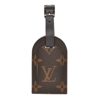 Louis Vuitton Monogram Luggage Tag Black 1 of 3