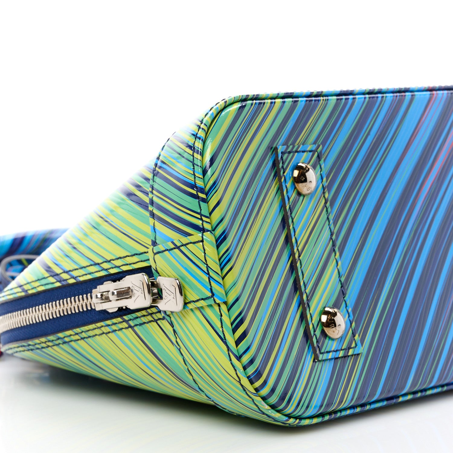 Louis Vuitton Epi Tropical Alma BB Vert Rouge 13 of 14