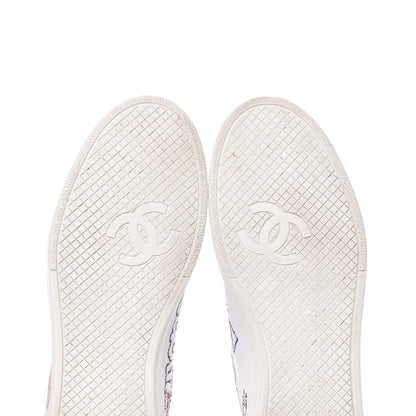 Chanel x Pharrell Williams Calfskin Womens Sneakers 39 White 6 of 11