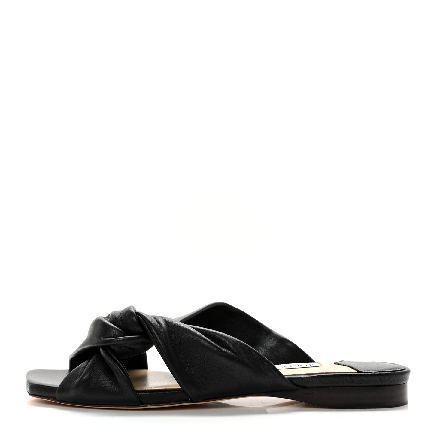 Nappa Narisa Flat Sandals 37.5 Black