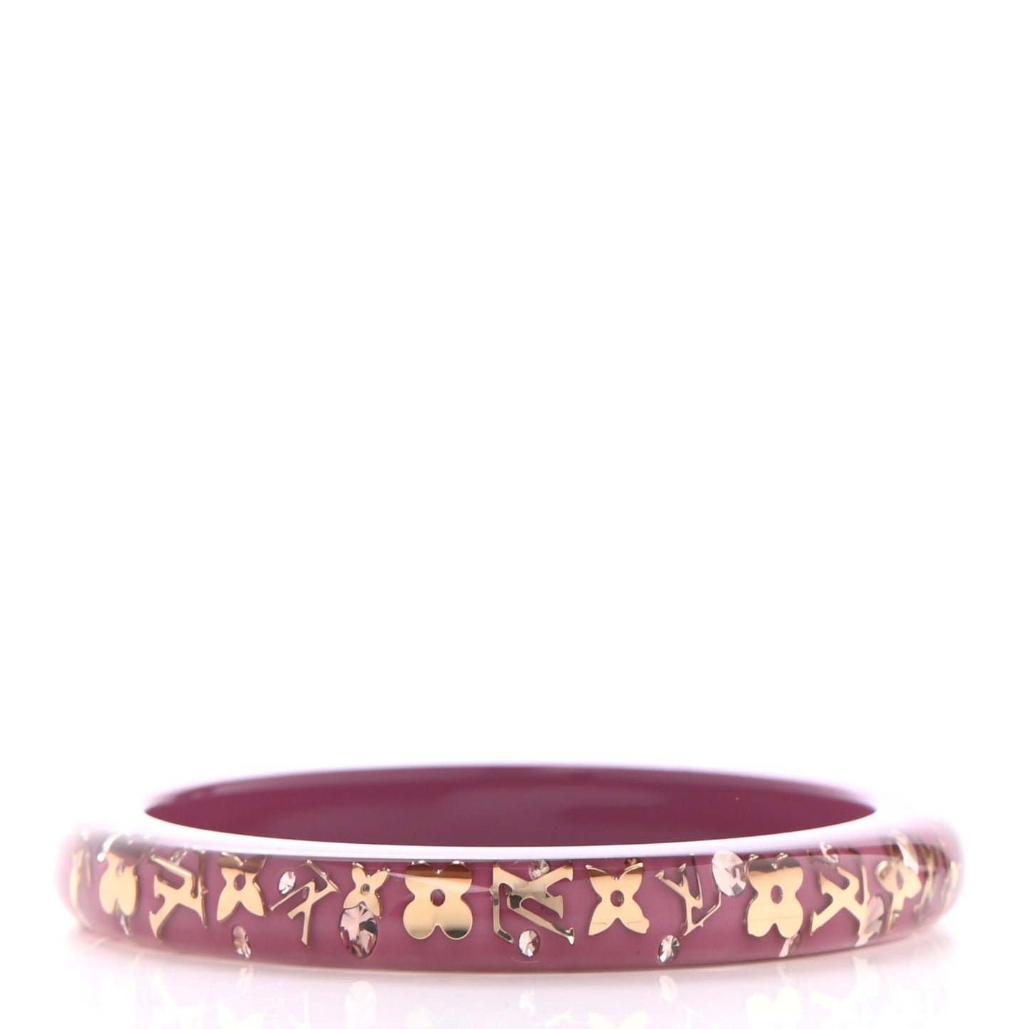 Resin Swarovski Inclusion Bracelet PM Violine