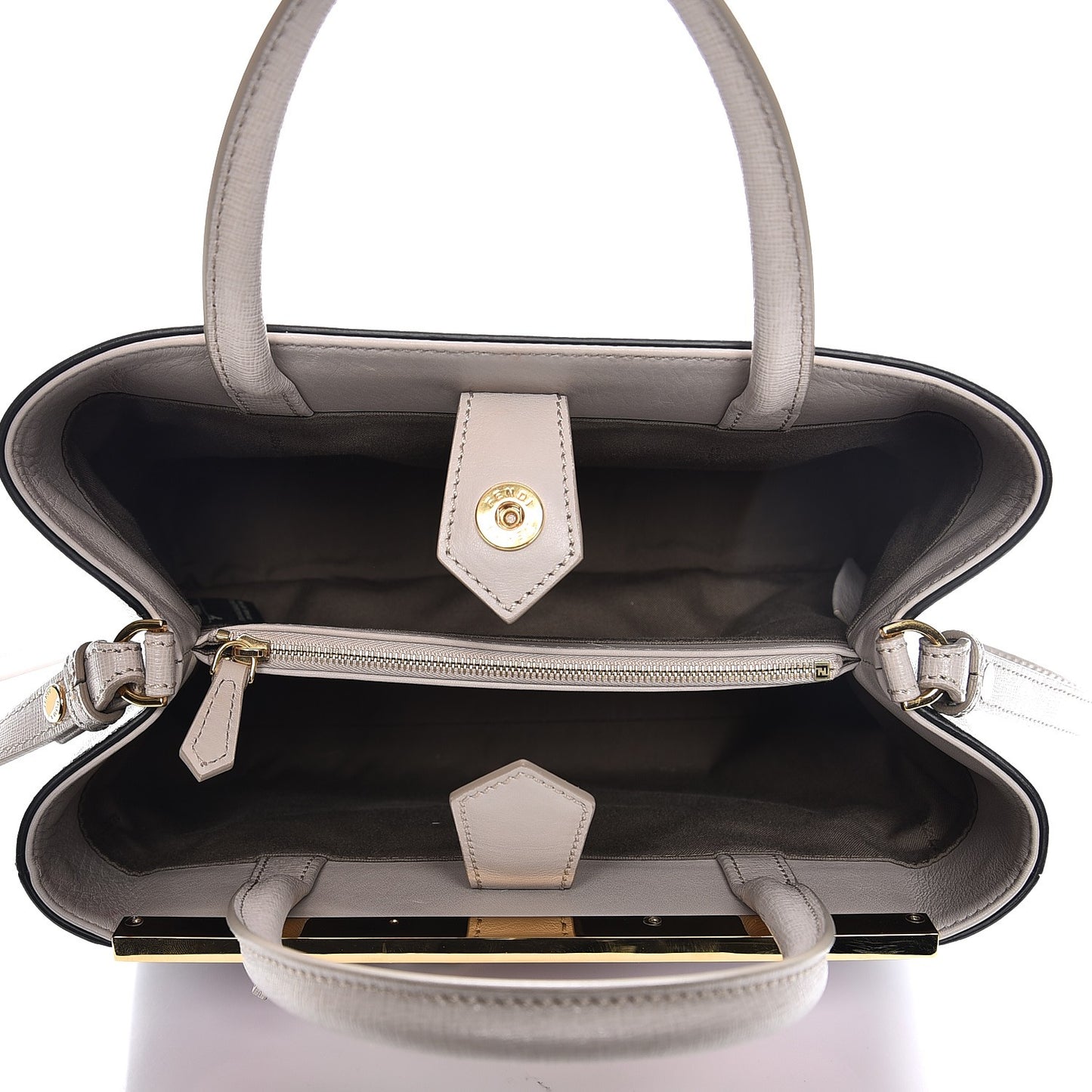 Vitello Elite Monster Petite 2Jours Tote Multicolor Black Grigio Polvere Multicolor