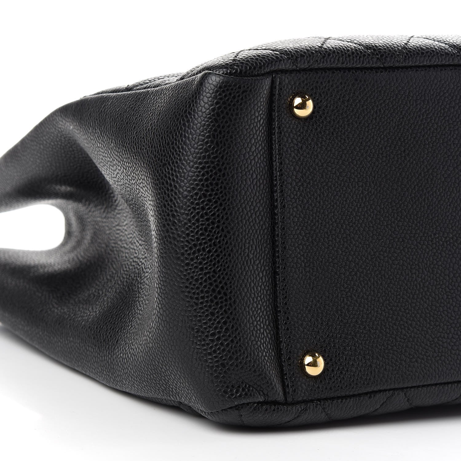 Chanel Caviar Quilted XL Grand Shopping Tote GST Black 8 of 9
