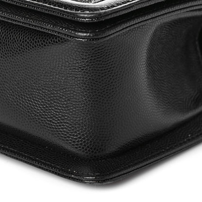 Chanel Caviar Quilted Small Boy Flap Black 9 of 11