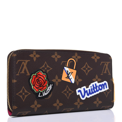 Louis Vuitton Monogram Travel Stickers Zippy Wallet 6 of 10
