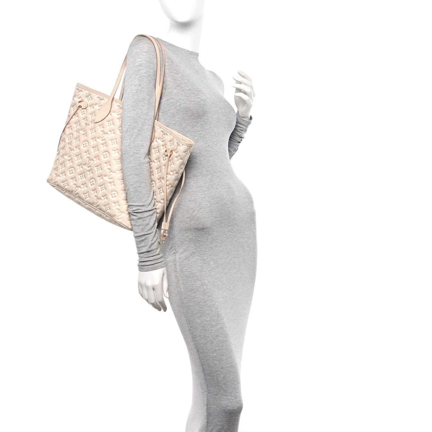 Empreinte Monogram Summer Stardust Neverfull MM Beige Clair