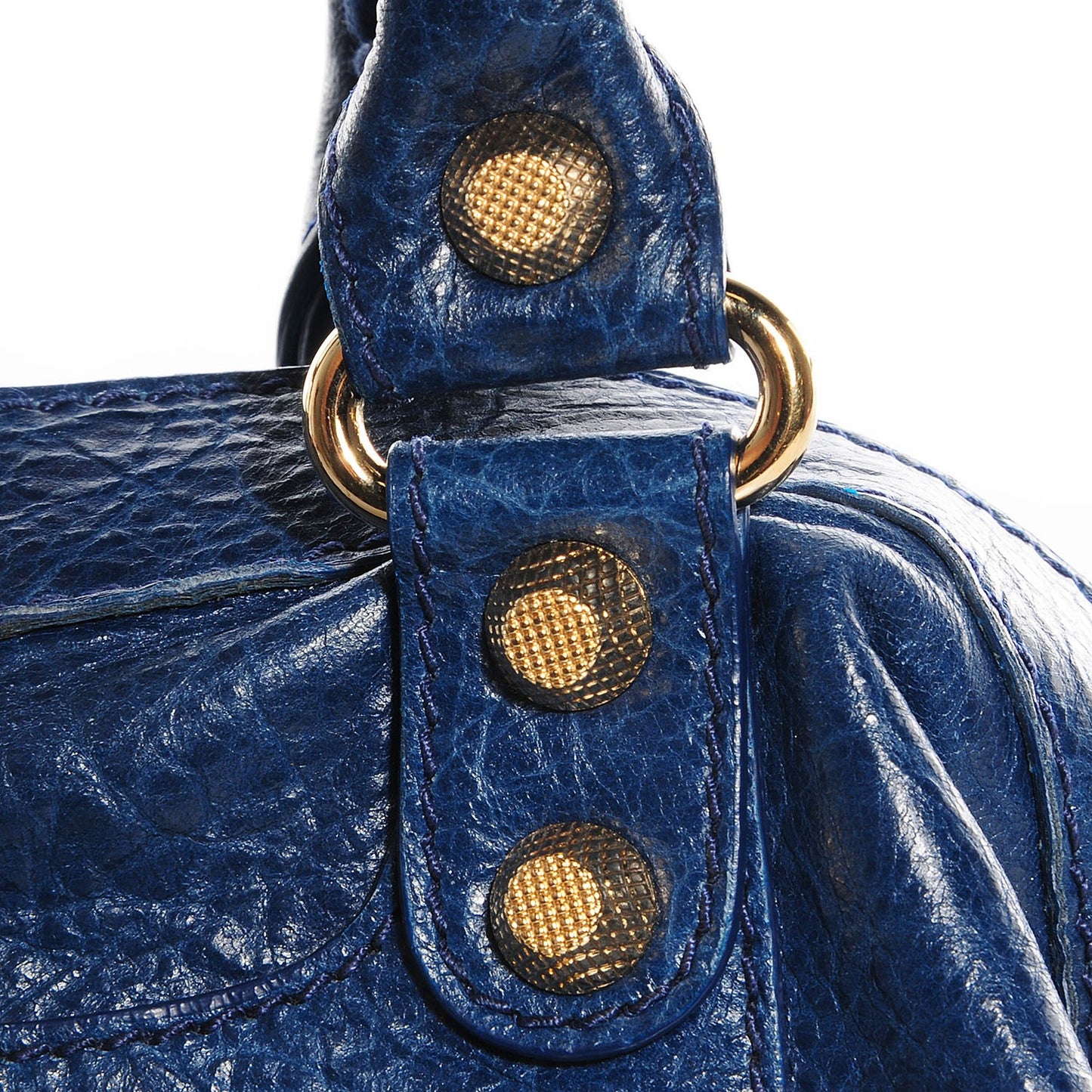 Agneau Giant 12 Gold Hardware Town Bleu Mineral