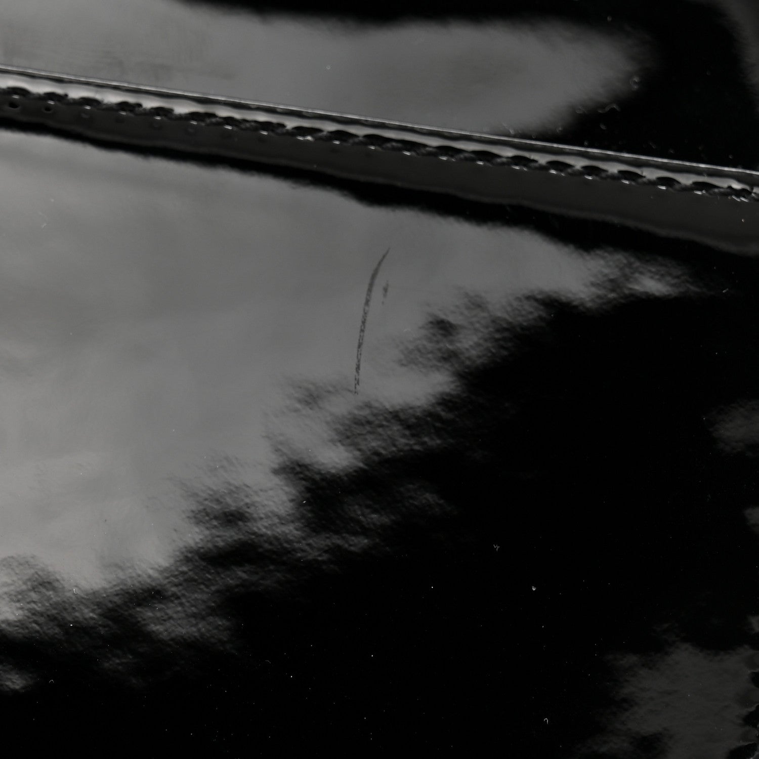 Saint Laurent Patent Monogram Phone Holder Crossbody Black 11 of 12