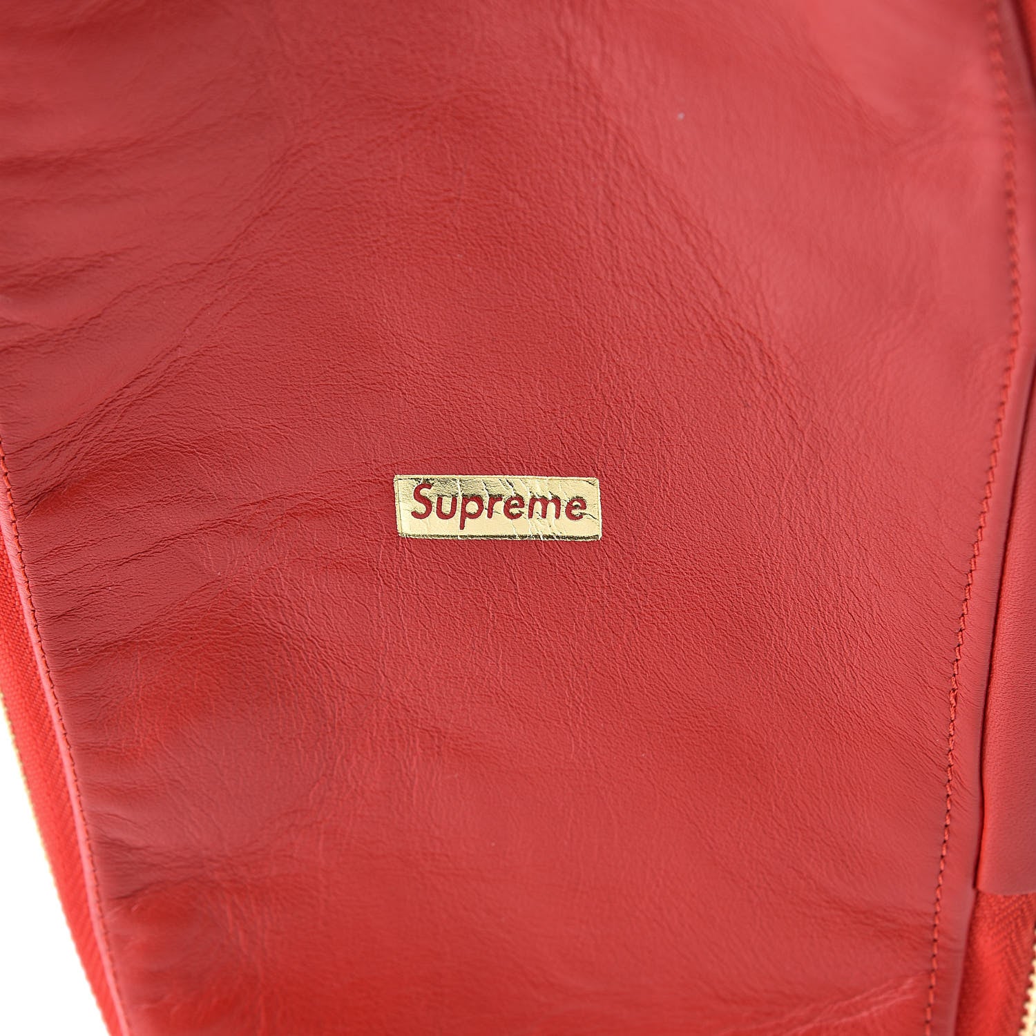 Louis Vuitton X SUPREME Lambskin Slipper Travel Case Red 7 of 8