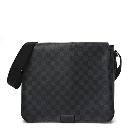 Louis Vuitton Damier Graphite District MM 1 of 10