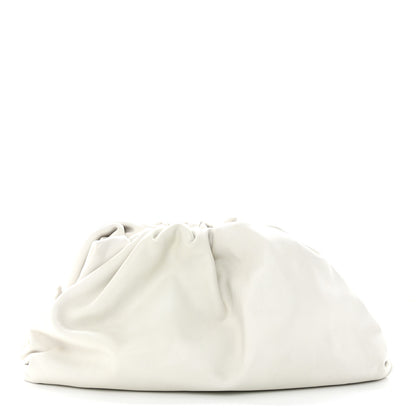 Bottega Veneta Smooth Butter Calf The Pouch Oversized Clutch Mist 1 of 9