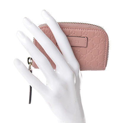 Gucci Microguccissima Zip Around Card Case Soft Pink 2 of 8