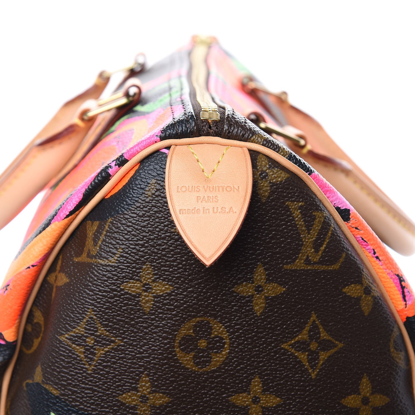 Monogram Roses Speedy 30