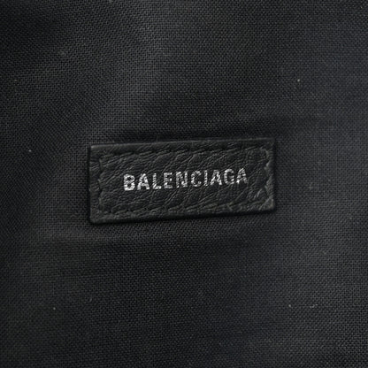 Balenciaga Smooth Calfskin Logo Everyday Beltpack XS Black White 5 of 12