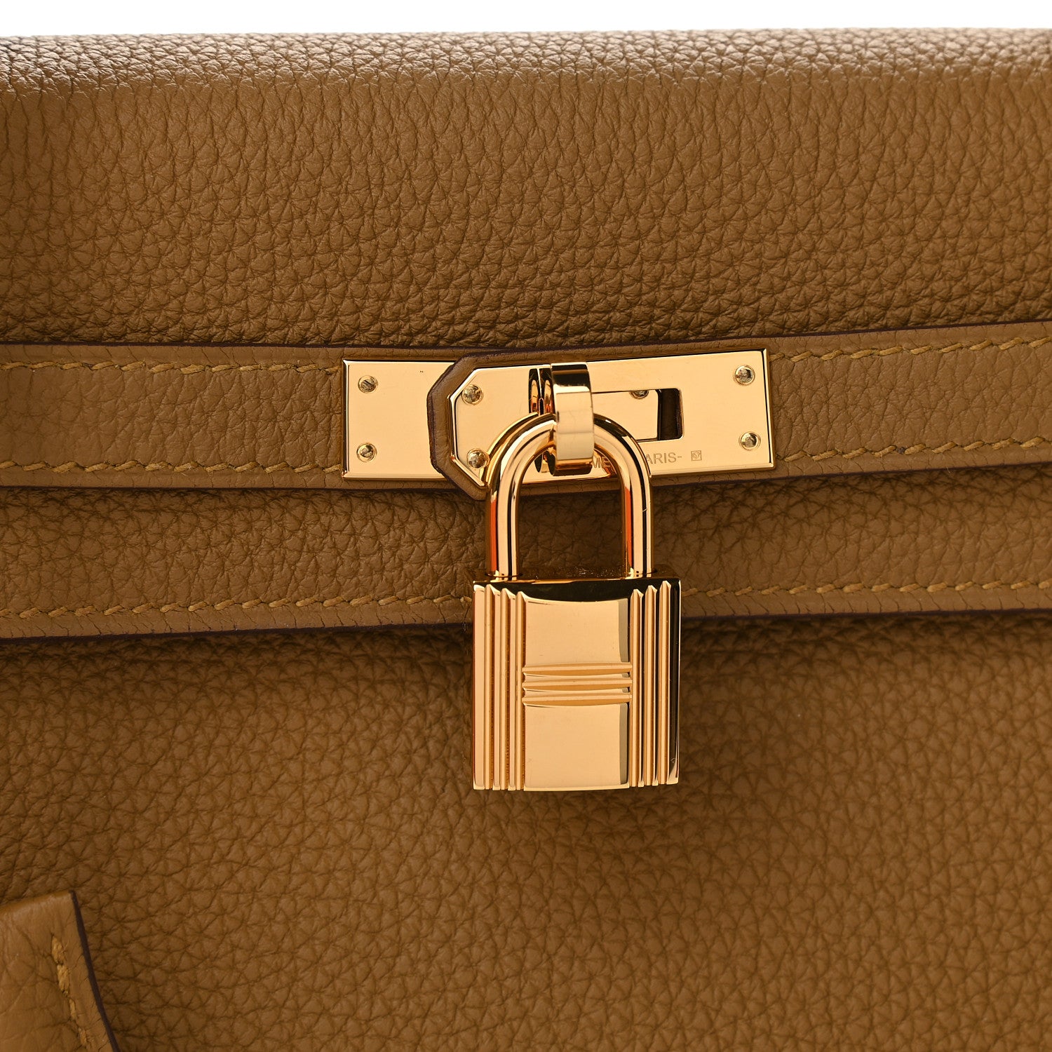 Hermes Togo Kelly Retourne 25 Bronze Dore 7 of 10