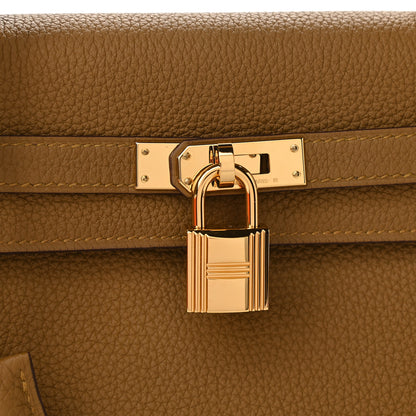 Hermes Togo Kelly Retourne 25 Bronze Dore 7 of 10
