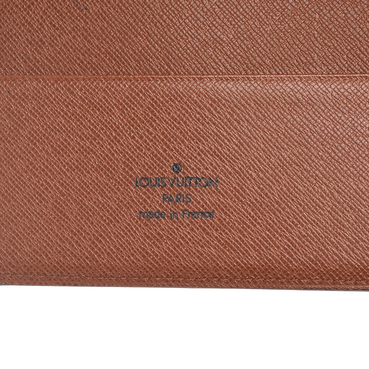 Monogram Large Ring Agenda Cover