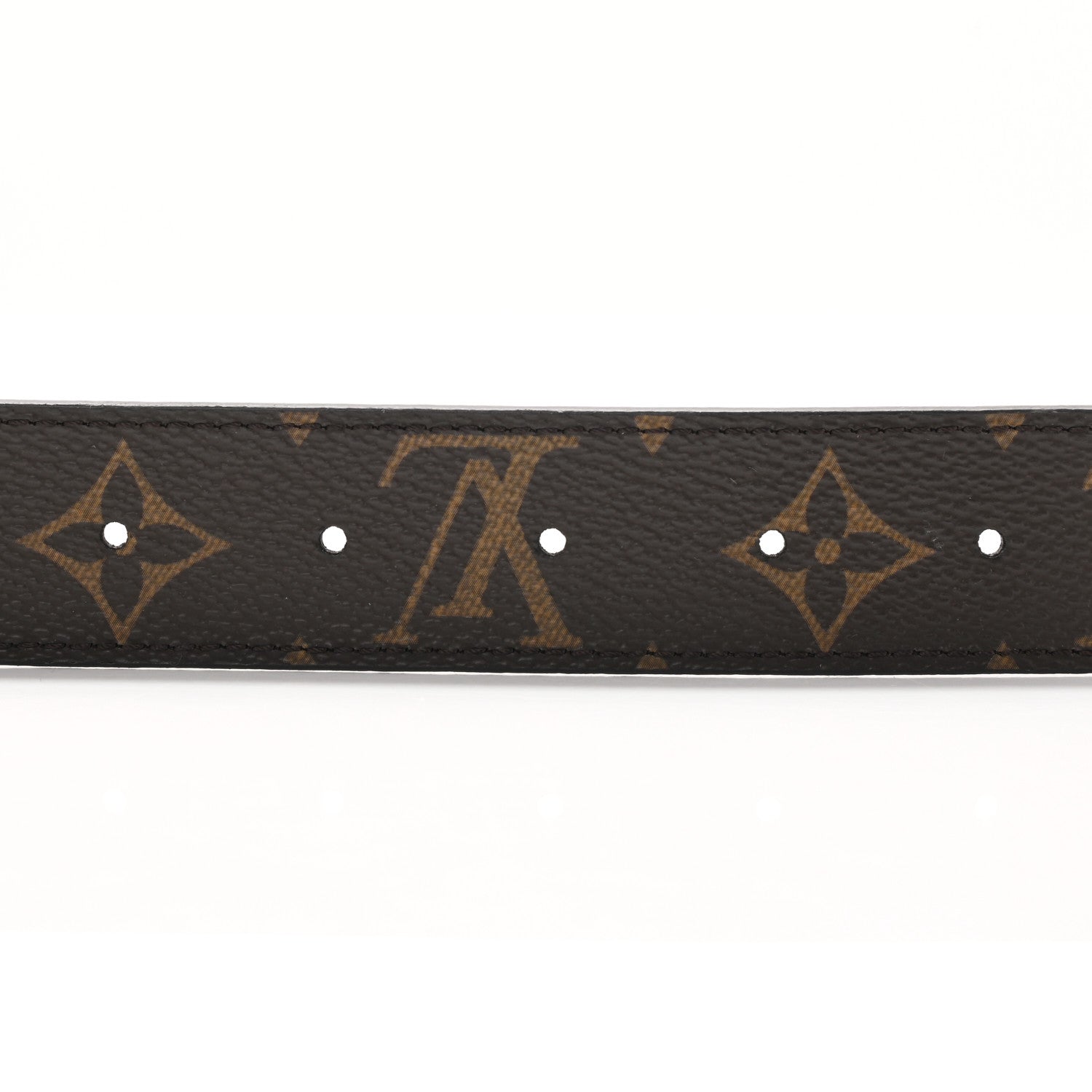Louis Vuitton Calfskin Monogram Reversible Belt 90 36 Black 4 of 5