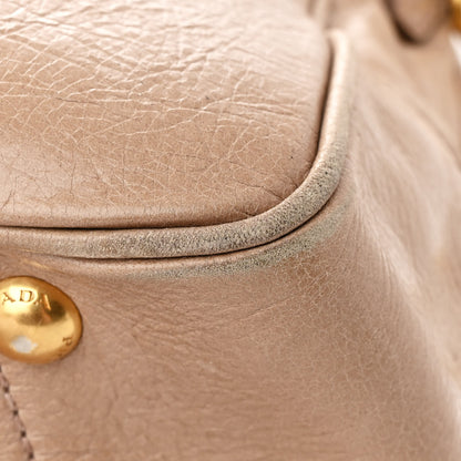 Prada Vitello Shine Bauletto Cammeo 11 of 11