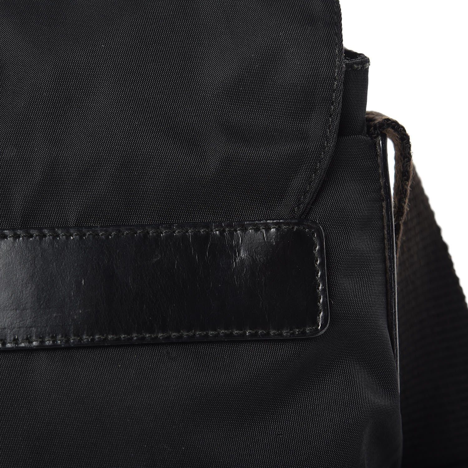 Prada Nylon Vela Messenger Black 11 of 12