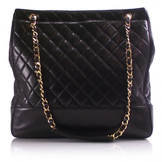 Vintage Quilted Shopping Tote