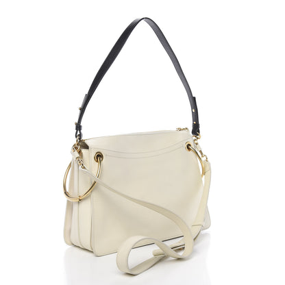 Chloe Calfskin Medium Roy Bag Natural White 4 of 16