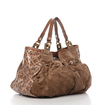Louis Vuitton Suede Patent Monogram Irene Brown 3 of 10