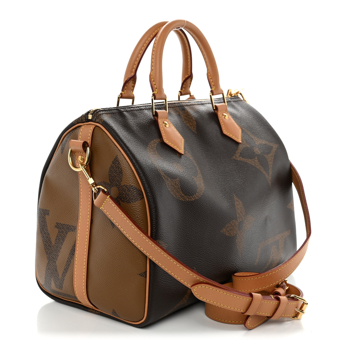 Louis Vuitton Reverse Monogram Giant Speedy Bandouliere 30 3 of 10