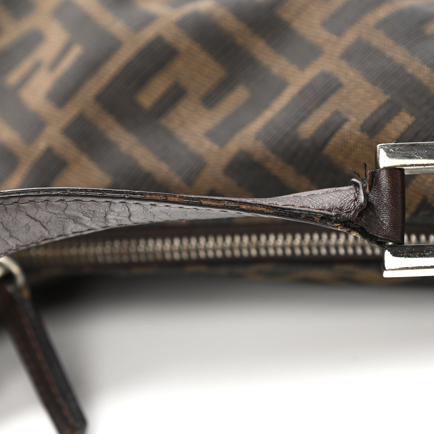 Fendi Zucca Hobo Tobacco 18 of 20