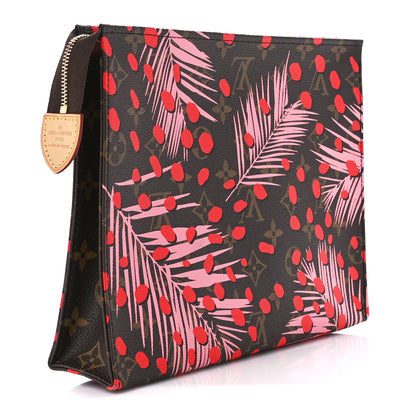 Louis Vuitton Monogram Jungle Dots Toiletry Pouch 26 Sugar Pink Poppy 3 of 10