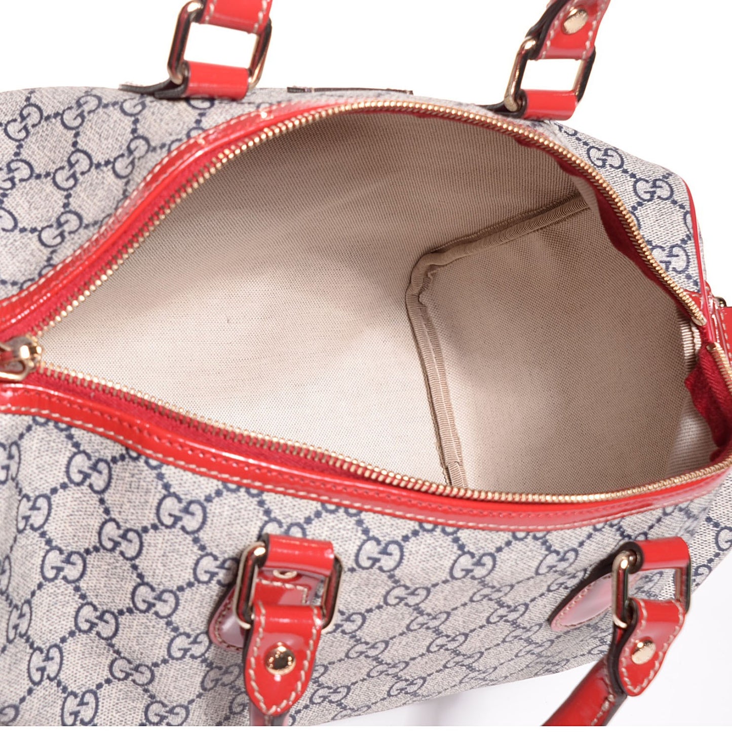 GG Plus Monogram Tattoo Heart Medium Joy Boston Red