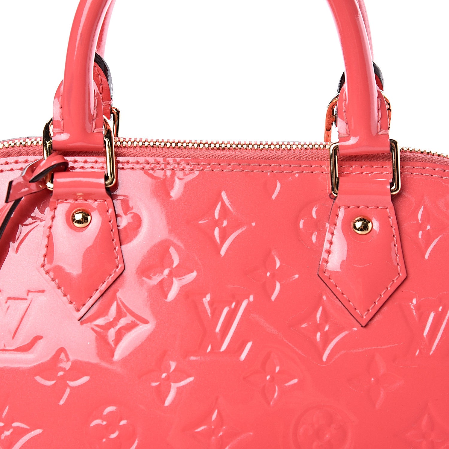 Louis Vuitton Vernis Alma PM Rose Litchi 12 of 15