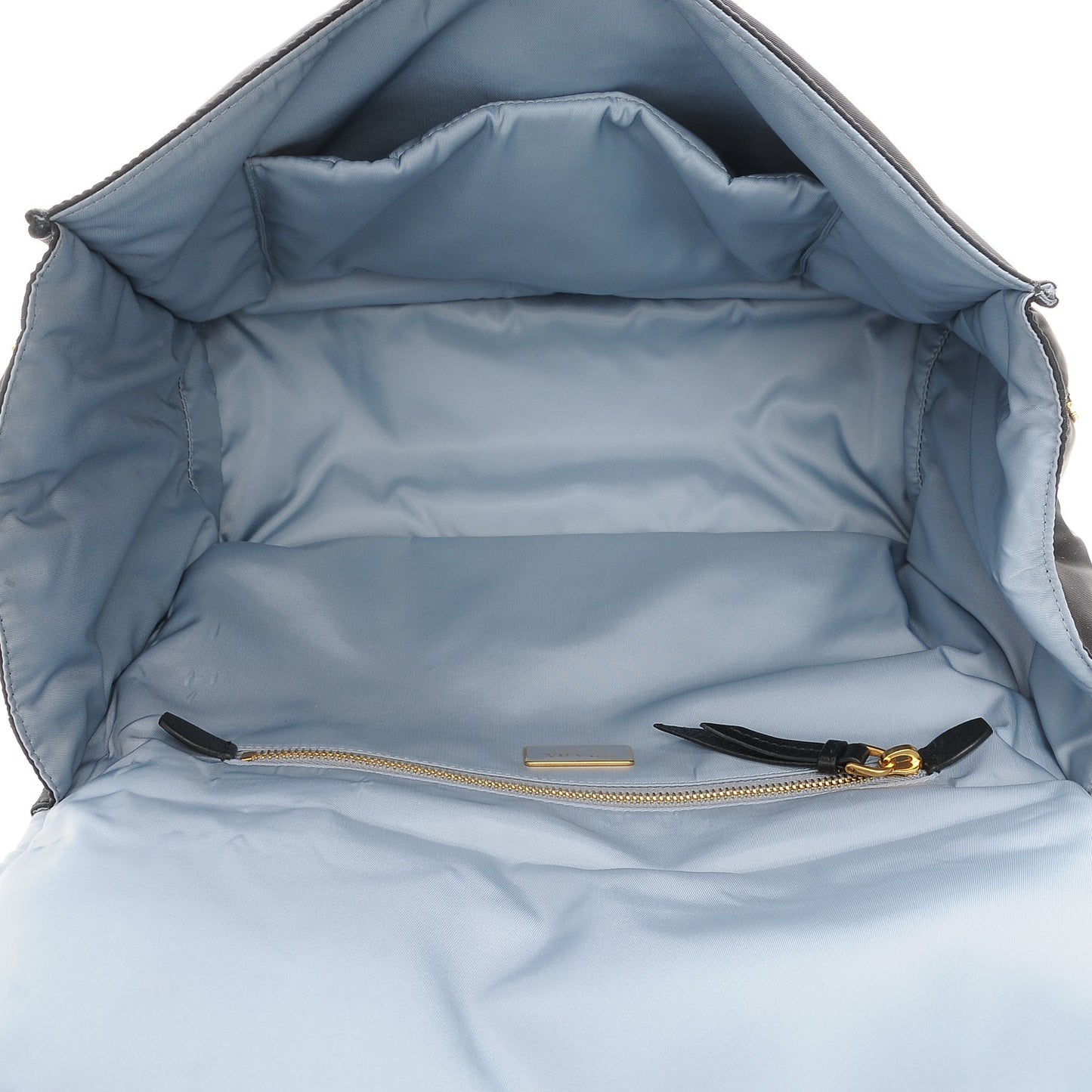 Tessuto Nylon Shearling Etiquette Flap Nero Black Soleil