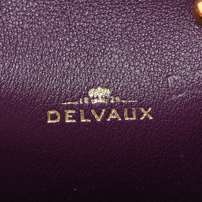Delvaux Metallic Calfskin Mini Brillant Bag Charm Gold 6 of 7