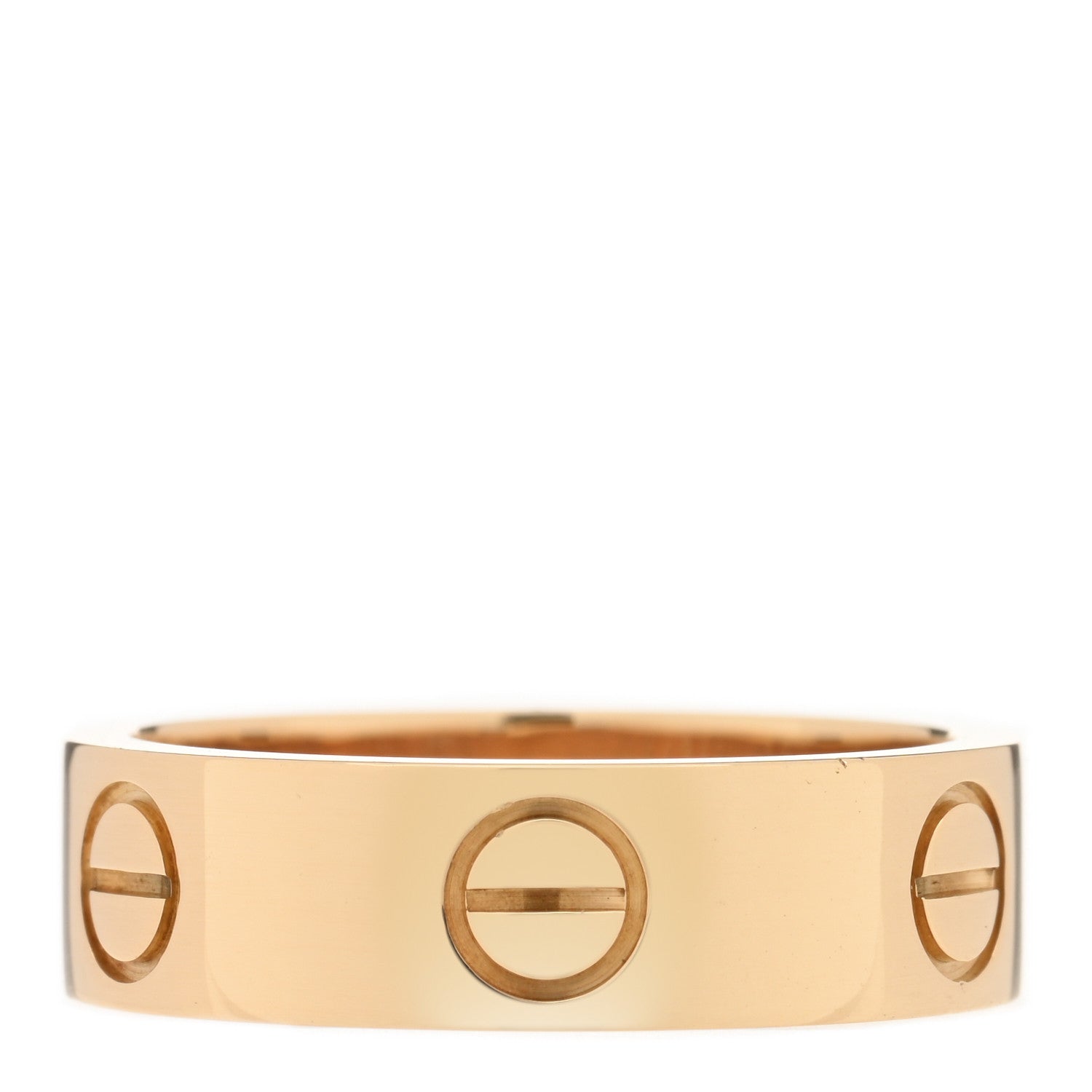 Cartier 18K Yellow Gold 5.5mm LOVE Ring 53 6.25 3 of 4