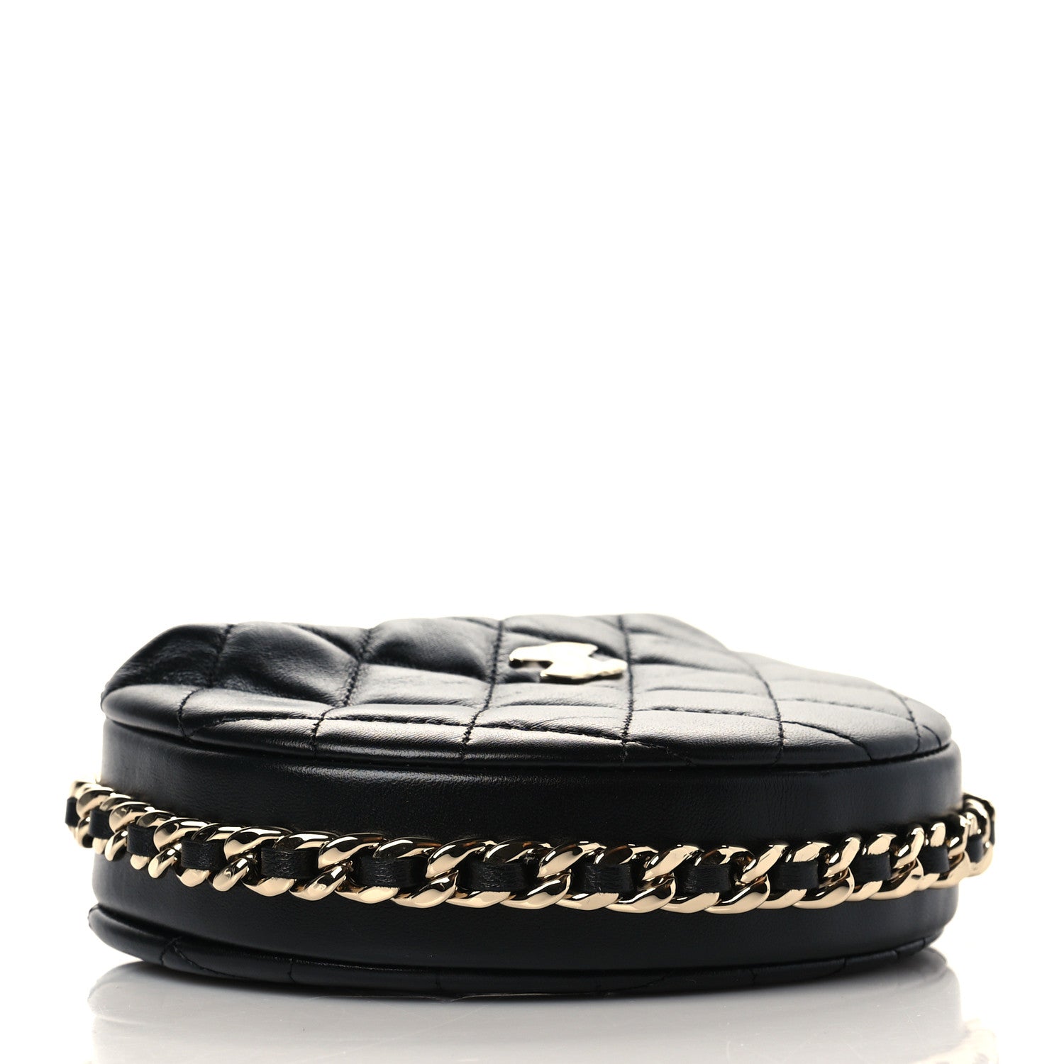 Chanel Quilted Chain Around Pouch Black 4 of 10