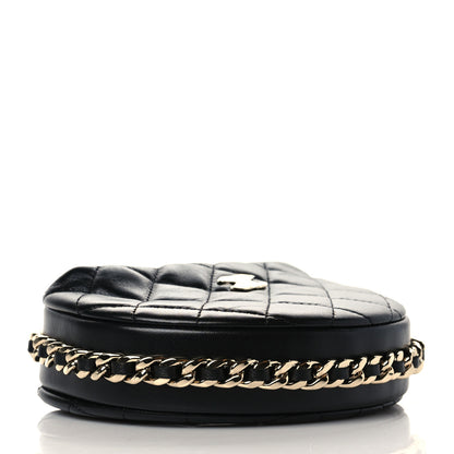 Chanel Quilted Chain Around Pouch Black 4 of 10