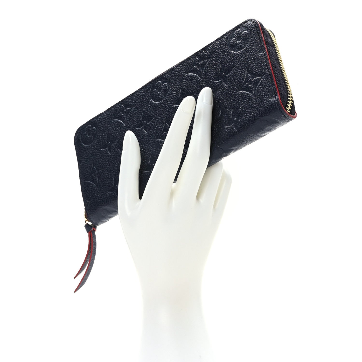 Louis Vuitton Empreinte Clemence Wallet Marine Rouge 2 of 7
